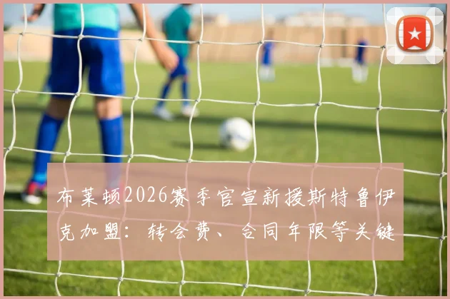 布莱顿2026赛季官宣新援斯特鲁伊克加盟:转会费、合同年限等关键条款细节尚未披露,一文解析其技术特点与身价评估